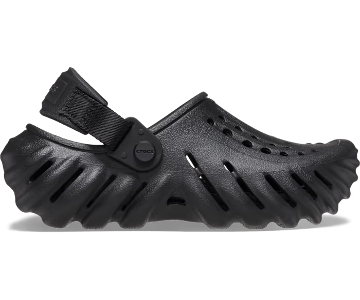 Чоловічі крокси Crocs Echo Clog Storm Чорні (38-39, чорний) - зображення 9