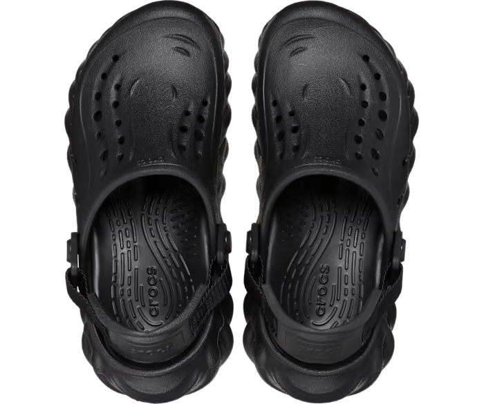 Чоловічі крокси Crocs Echo Clog Storm Чорні (38-39, чорний) - зображення 10