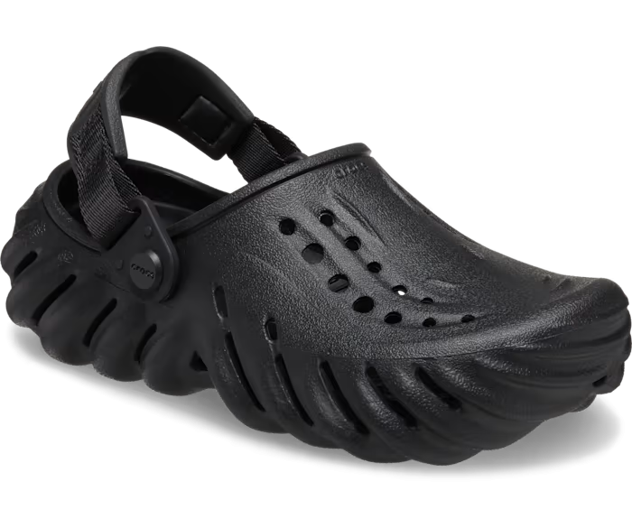 Чоловічі крокси Crocs Echo Clog Storm Чорні (38-39, чорний) - зображення 12