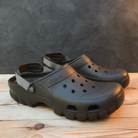 Чоловічі крокси Crocs Offroad sport clog Espresso / Walnut (46-47, темно-коричневий) - Фото 9 Чоловічі крокси Crocs Offroad sport clog Espresso / Walnut (46-47, темно-коричневий) - зображення 9