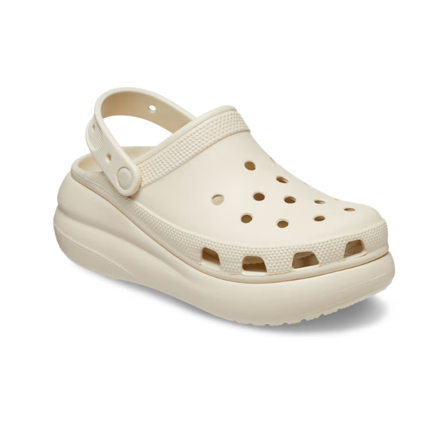 Дитячі крокси Crocs Classic Cutie Clog Platform Bone (34/35, бежевий) - изображение 2
