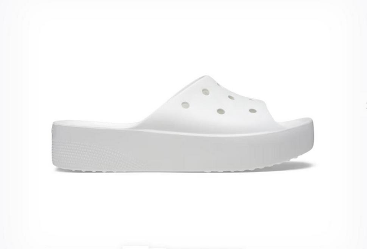 Шльопанці Crocs Classic Platform Slide White (39-40, білий). - Фото 14 Шльопанці Crocs Classic Platform Slide White (39-40, білий). - зображення 14
