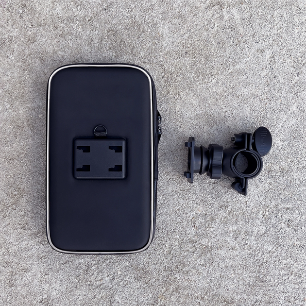 Uchwyt rowerowy Wozinsky WBHBK7 phone holder for bike, motorcycle, scooters Black (5907769307324) - obraz 5