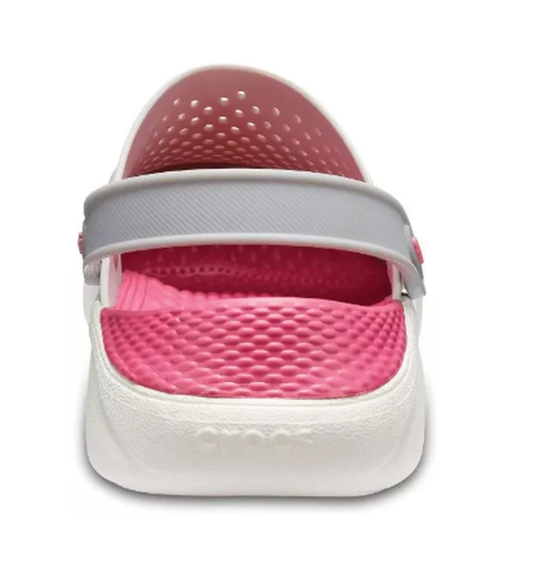 Дитячі крокси для дівчинки Crocs LiteRide Pearl/White Clog (29/30, рожевий) - изображение 10