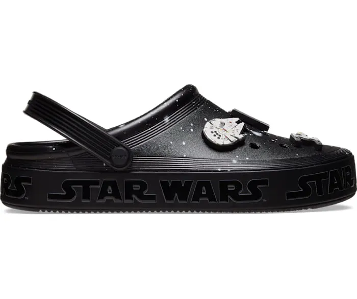 Чоловічі крокси Crocs Star Wars Off Court Clog Black (38-39, чорний) - зображення 8
