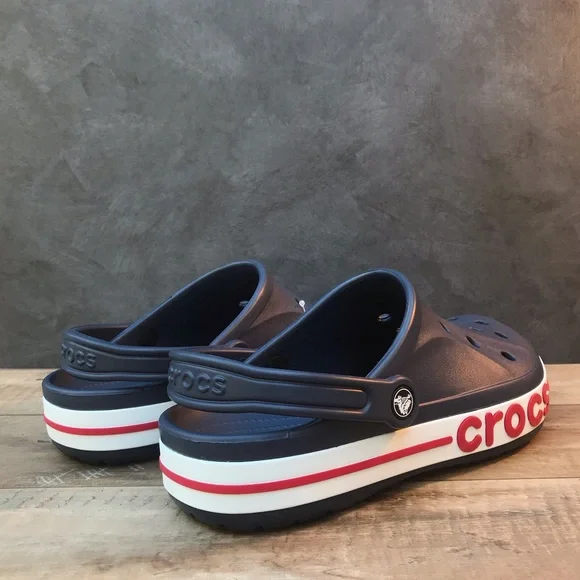 Чоловічі Крокс Баябенд Клог Сині Crocs Bayaband Clog Navy (37-38, синій) - Фото 8 Чоловічі Крокс Баябенд Клог Сині Crocs Bayaband Clog Navy (37-38, синій) - изображение 8