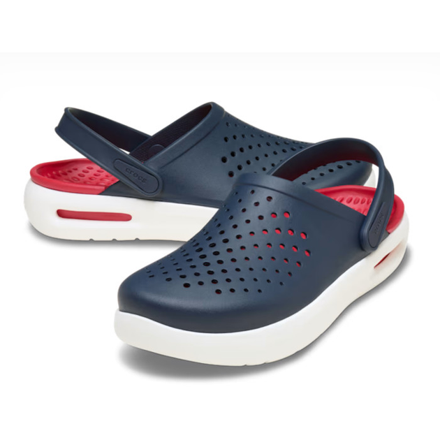 Чоловічі крокси Crocs InMotion Clog Navy/Papper (39-40, синій) - зображення 6