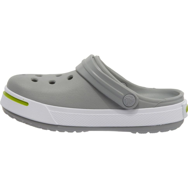 Дитячі кроксі-сабо для хлопчика Crocs Crocband II ClogKids Light Grey/Volt Green - Фото 10 Дитячі кроксі-сабо для хлопчика Crocs Crocband II ClogKids Light Grey/Volt Green - зображення 10