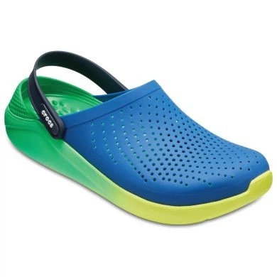 Крокс Лайтрайд КЛОГ Наві Цитрус Crocs Literide Clog Navy Citrus (37-38, синій) - зображення 5