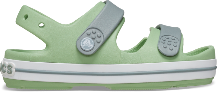 Дитячі сандалії для хлопчика Crocs Toddler Crocband Cruiser Sandal Fair Green / Зелений - зображення 12