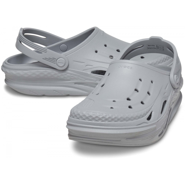 Чоловічі крокси Crocs Off Grid Clog Light Grey (42-43, сірий) - Фото 1 Чоловічі крокси Crocs Off Grid Clog Light Grey (42-43, сірий) - зображення 1