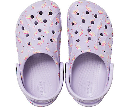 Детские Крокс Crocs Baya Seasonal Printed Clog Lavender (25/26, лавандовый) - изображение 4