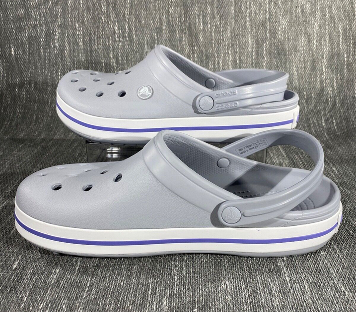 Чоловічі крокси Crocs Crocband Clog Microchip (40-41, сірий) - Фото 5 Чоловічі крокси Crocs Crocband Clog Microchip (40-41, сірий) - зображення 5