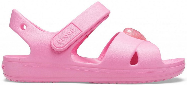 Дитячі сандалії для дівчинки Crocs Classic Cross-Strap Sandal Pink Lemonade (25/26, розовый) - Фото 7 Дитячі сандалії для дівчинки Crocs Classic Cross-Strap Sandal Pink Lemonade (25/26, розовый) - изображение 7