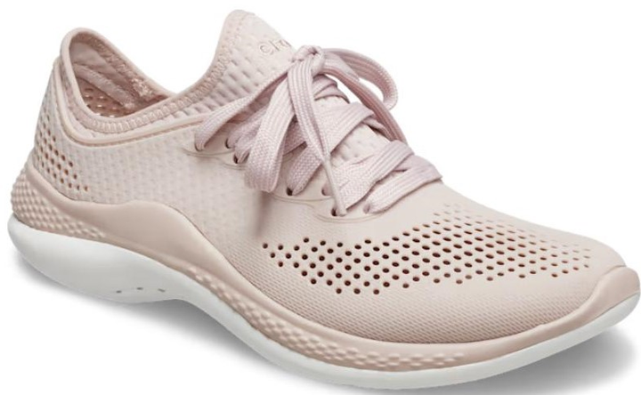 Дитячі крокси-кросівки для дівчинки Crocs Literide 360 Pacer Pink Clay/White (36-37, рожевий) - Фото 5 Дитячі крокси-кросівки для дівчинки Crocs Literide 360 Pacer Pink Clay/White (36-37, рожевий) - изображение 5