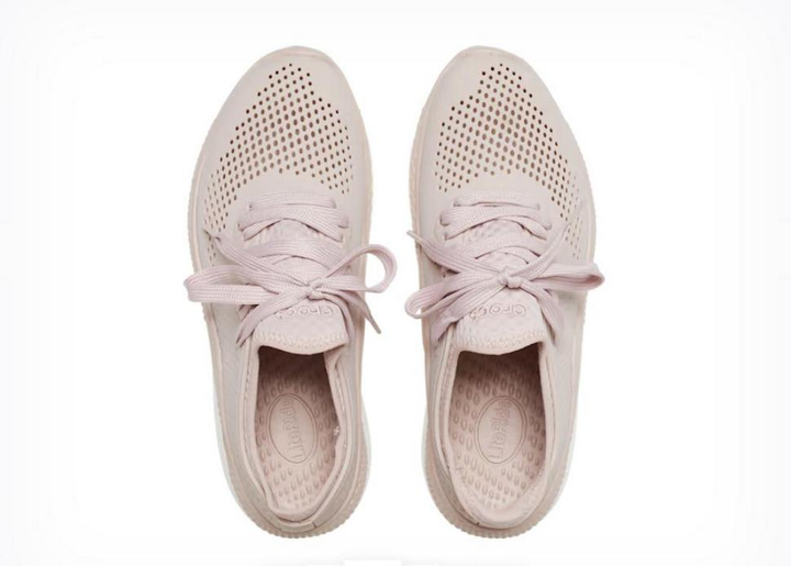 Дитячі крокси-кросівки для дівчинки Crocs Literide 360 Pacer Pink Clay/White (36-37, рожевий) - Фото 8 Дитячі крокси-кросівки для дівчинки Crocs Literide 360 Pacer Pink Clay/White (36-37, рожевий) - изображение 8