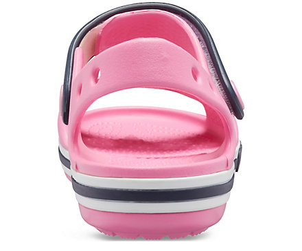 Дитячі сандалії для дівчинки Crocs Bayaband Sandal Kids Pink Lemonade (33/34, рожевий) - изображение 5