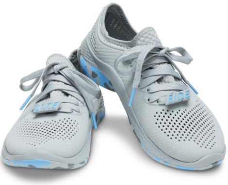 Чоловічі кросівки Crocs LiteRide 360 Marbled Pacer Sneaker Light Grey/Oxygen (42-43, сірий) - Фото 1 Чоловічі кросівки Crocs LiteRide 360 Marbled Pacer Sneaker Light Grey/Oxygen (42-43, сірий) - изображение 1