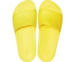 Крокс Шльопанці Жовті Crocs Sloane Slide Women Yellow Croslite (34/35, жовтий) - изображение 2