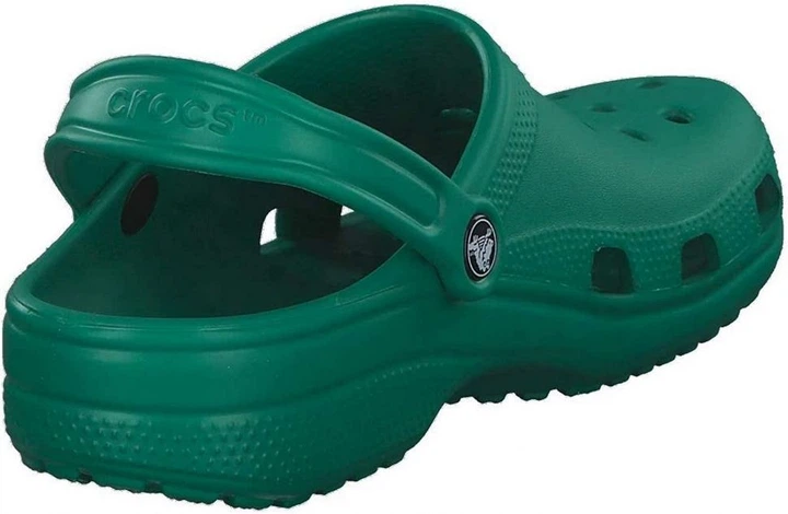Чоловічі крокси Crocs Classic Clog Deep Green (50/51, зелений) - Фото 4 Чоловічі крокси Crocs Classic Clog Deep Green (50/51, зелений) - изображение 4