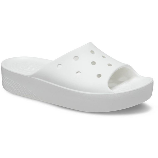 Шльопанці Crocs Classic Platform Slide White (37-38, білий) - зображення 12