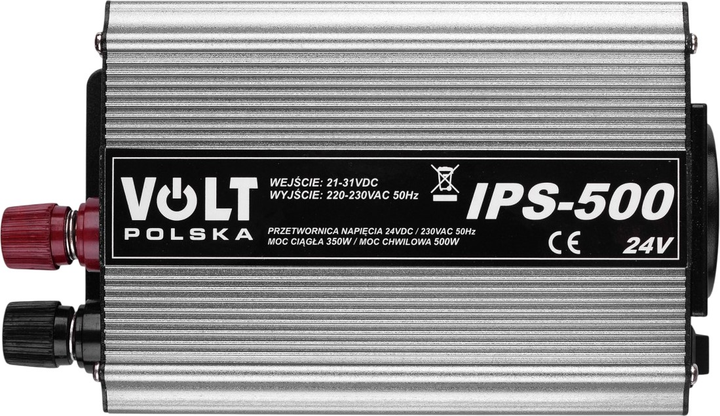 Перетворювач напруги Volt Polska IPS 500 24/230V 350/500W (3IPS050024) - зображення 2