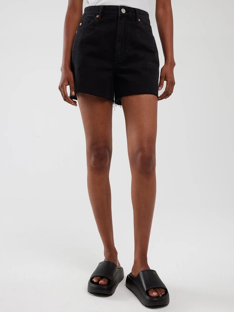 Spodenki damskie krótkie jeansowe Big Star Authentic Girl 937 W27 Czarne (5900714830717) - obraz 1