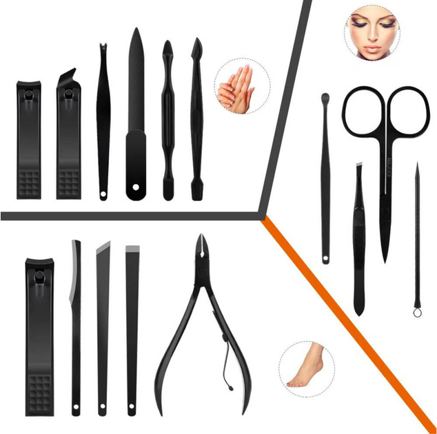 Zestaw do manicure LEAN Toys 20059 15 elementów (5905991022718) - obraz 2