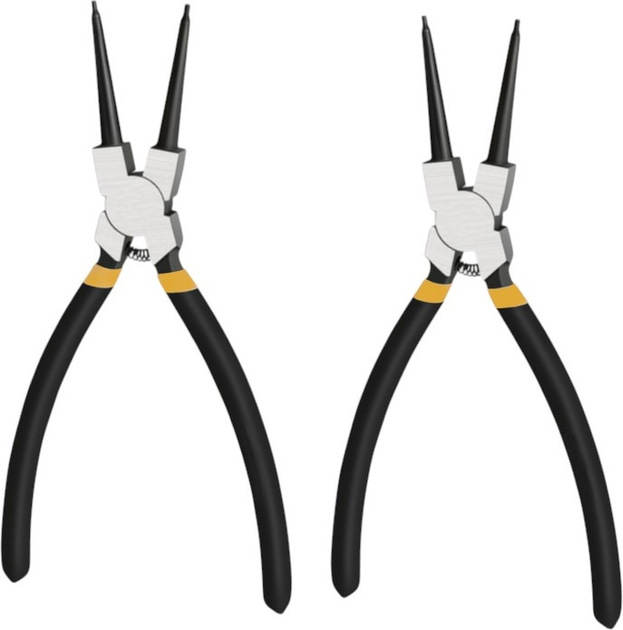 Zestaw szczypców segera LEAN Toys do pierścieni osadczych 4 szt. 20764 (5905991030522) - obraz 2