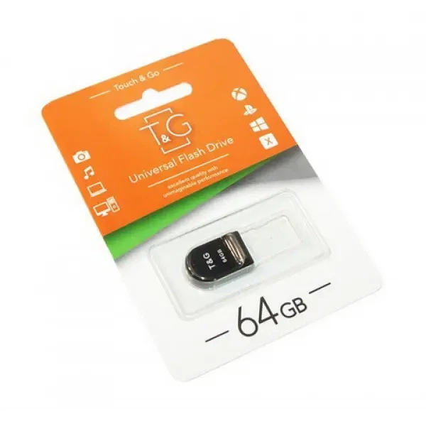 Флешка T&G 010 64GB Shorty series - Фото 1 Флешка T&G 010 64GB Shorty series - изображение 1