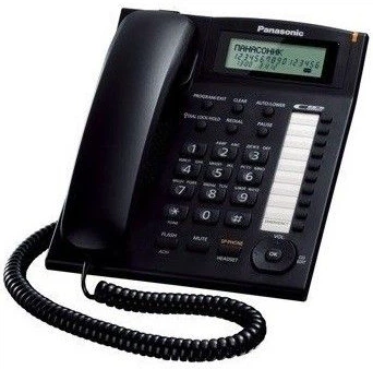 Дротовий телефон Panasonic KX-TS2388UAB Black Panasonic - купити в Україні