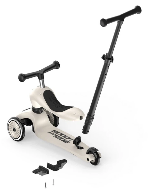 Самокат Scoot and Ride Highwaykick-1 Push and Go світло-сірий від