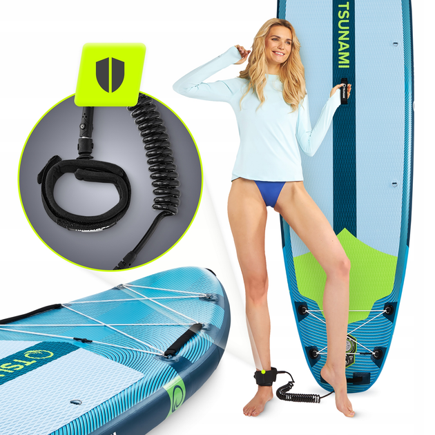 Надувна SUP дошка TSUNAMI PRO 350 см з веслом T15 (P-5905973405638) - зображення 9
