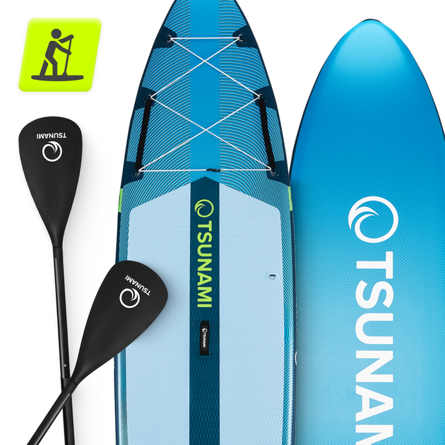 Надувна SUP дошка TSUNAMI PRO 350 см з веслом T15 (P-5905973405638) - зображення 13