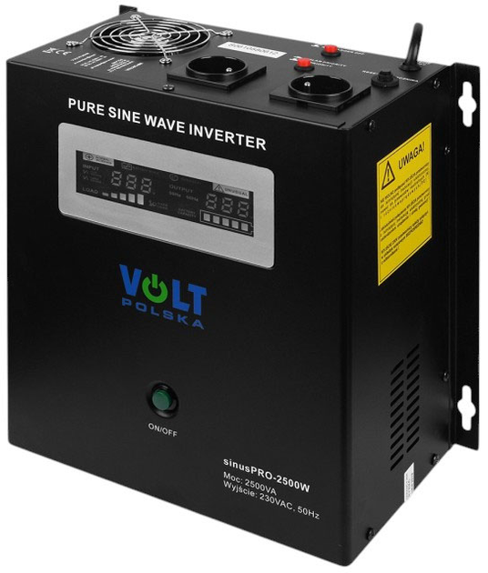 ДБЖ Volt Polska SINUS PRO 2500 W 24/230V (1800/2500W) (5903111886394) - зображення 1