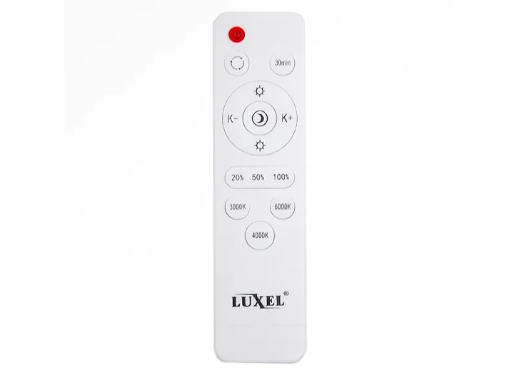 Світлодіодний світильник Luxel 400х90мм IP20 з пультом керування 48w (CLER-48) - зображення 2