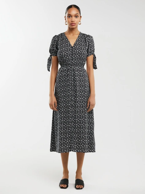 Плаття міді літнє жіноче Big Star Paregi 906 L Чорне (5900714884314) - зображення 6