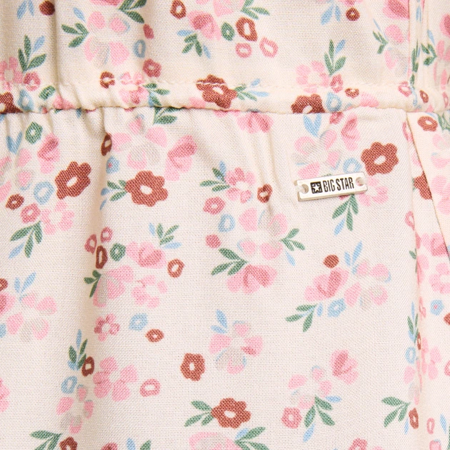 Плаття міді літнє жіноче Big Star Casie 102 M Кремове (5900714862879) - зображення 5