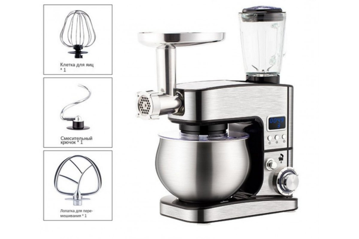 Кухонный комбайн Top Kitchen TK00225 3 в 1 4500Вт нержавеющая сталь - Фото 2 Кухонный комбайн Top Kitchen TK00225 3 в 1 4500Вт нержавеющая сталь - изображение 2