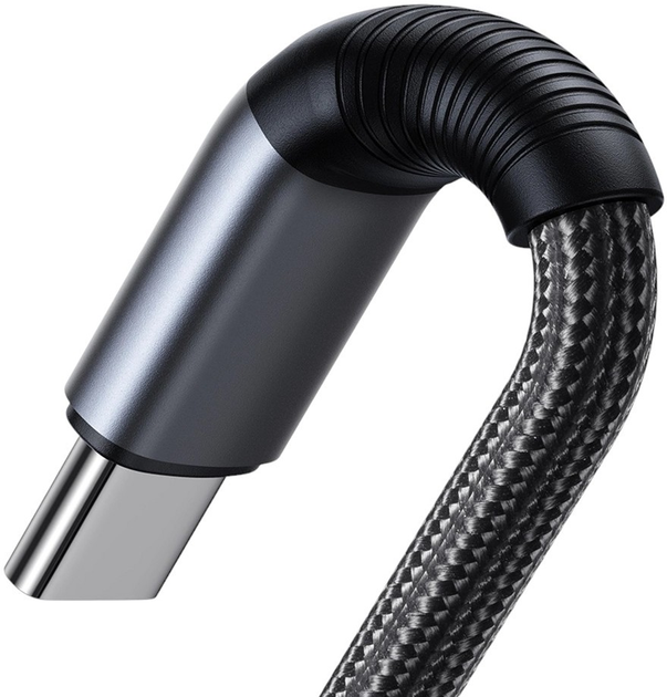 Кабель Joyroom Speedy Series S-A21 2in1 USB Type-C - 2 x USB Type-C 100W 1.5 m Black (AT6941237100764) - зображення 3