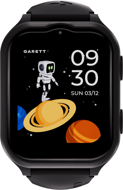 Smartwatch dla dzieci Garett Kids eSIM 4G Black (5904238486702) - obraz 3