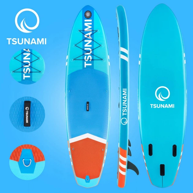 Надувная SUP доска Tsunami T02 с веслом Lagoon 320 см - Фото 2 Надувная SUP доска Tsunami T02 с веслом Lagoon 320 см - изображение 2