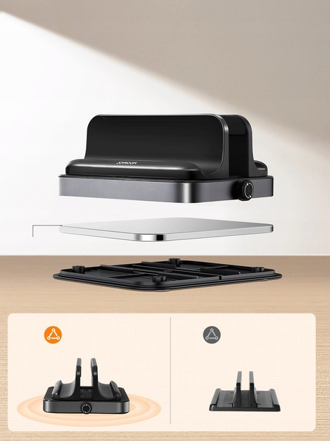 Підставка для ноутбука JOYROOM JR-ZS374 Black (6956116759414) - зображення 4