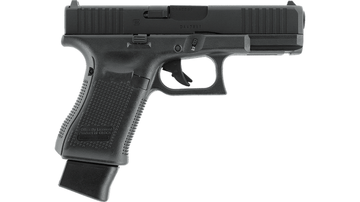 Пневматический пистолет Umarex Glock 19 Gen5 MOS BLK Blowback (кал. 4,5 мм) - Фото 6 Пневматический пистолет Umarex Glock 19 Gen5 MOS BLK Blowback (кал. 4,5 мм) - изображение 6