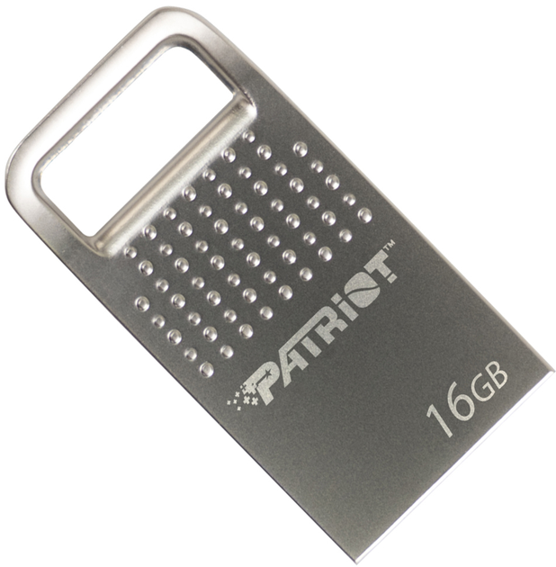 Фото - USB-флешка Patriot Memory Флеш пам'ять USB Patriot Tab200 16GB USB 2.0 Silver  (PSF16GT200S2U)