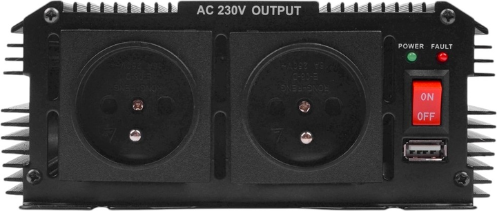 Przetwornica napięcia Volt Polska IPS 2000 N 24/230V 1000/2000W (3IPSN20024) - obraz 3