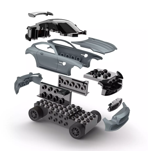 Конструктор Revell Mercedes AMG GT R сірий (4009803231525) - зображення 4