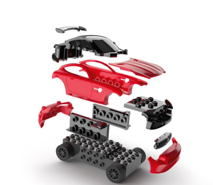 Конструктор Revell Mercedes AMG GT R червоний (4009803231549) - зображення 3