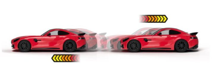 Конструктор Revell Mercedes AMG GT R червоний (4009803231549) - зображення 4