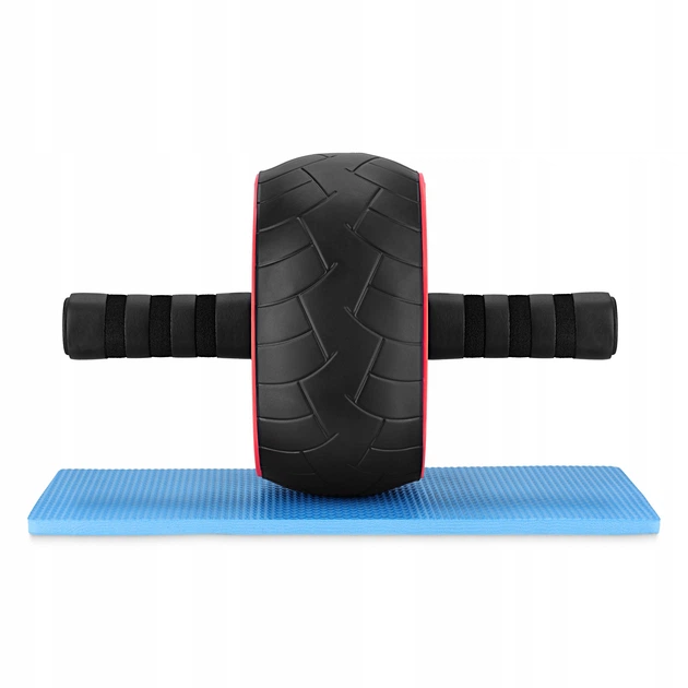Ролик (гімнастичне колесо) для преса 4FIZJO Ab Wheel XL Black/Red (P-5907739312747) - зображення 5